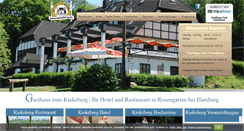 Desktop Screenshot of kiekeberg.de